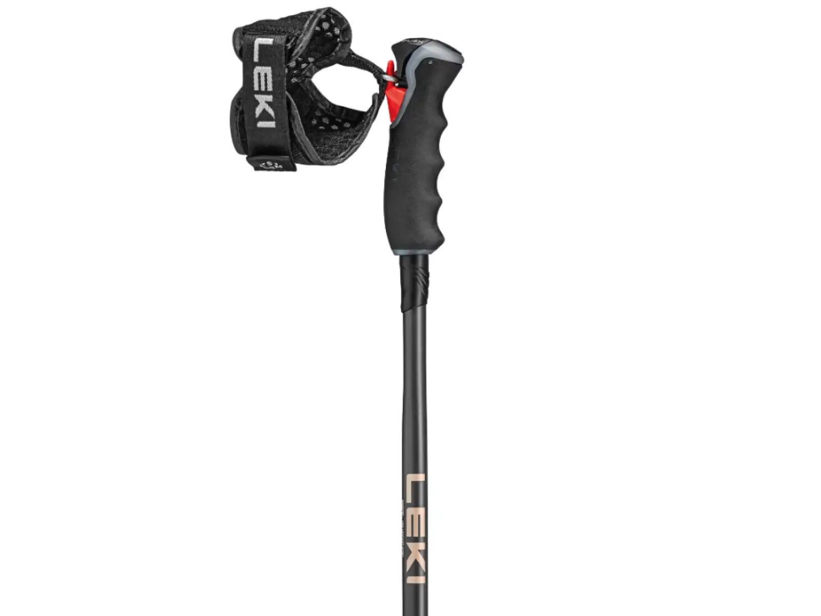 Leki Artena Airfoil 3D downhill poles Black/Dark Anthracite/Rosegold