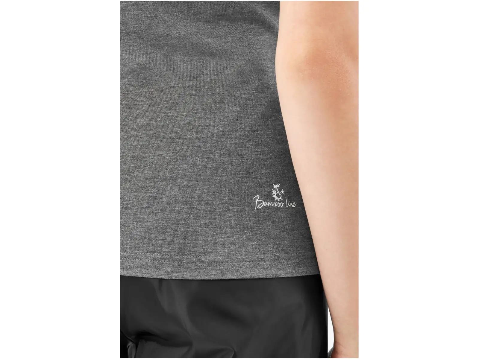 Viking Lako women's T-shirt short sleeve grey/white