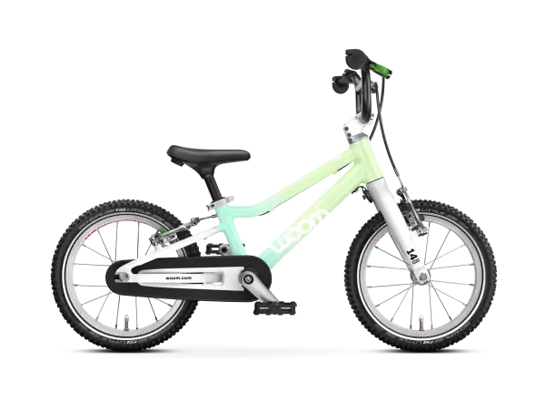 Woom GO 2 children's bike 14 Spearmint Crush Limited