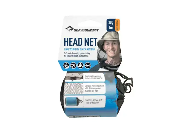 Sea to Summit Mosquito Head Net mosquito head net Uni Black