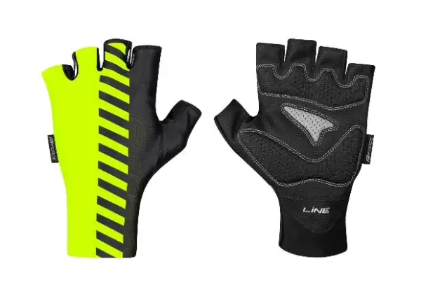 Force Line gloves short fluo/black