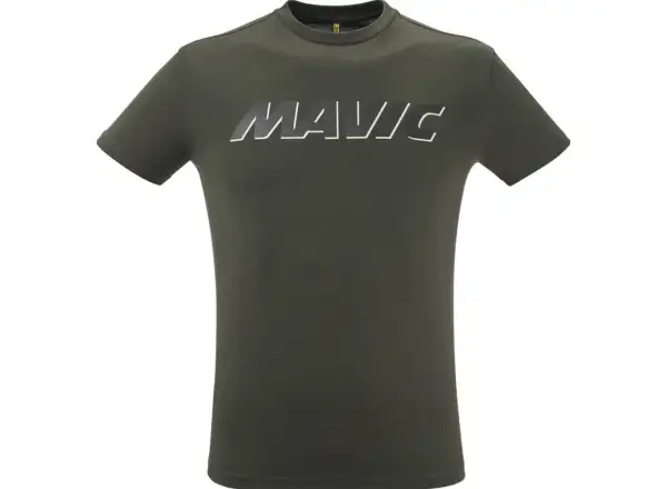 Mavic Corporate Logo men's T-shirt short sleeve Army Green