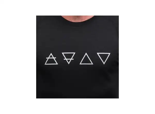 Sensor Merino Blend Elements men's T-shirt short sleeve black