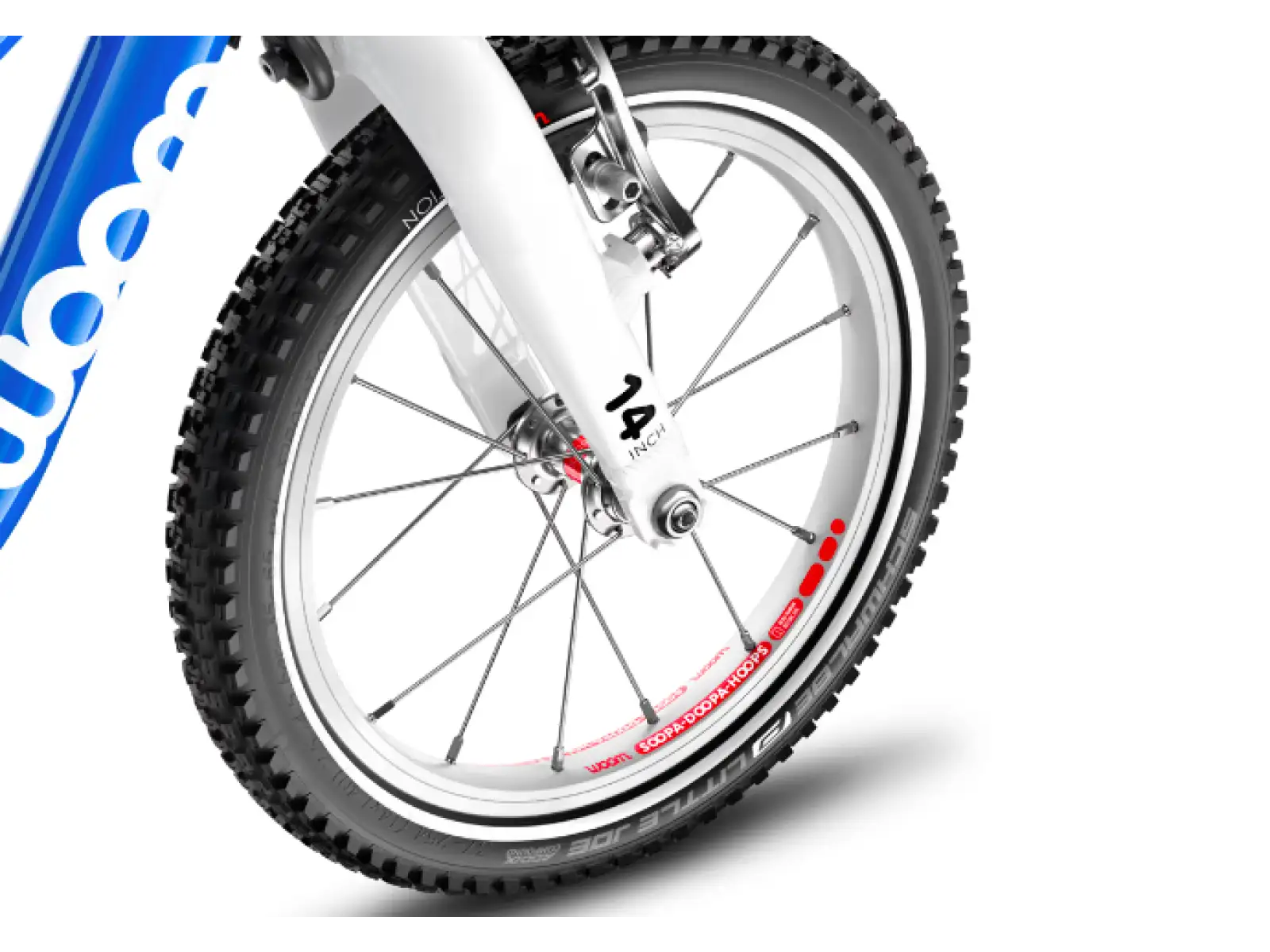 Woom 1 Plus Blue 14 children's balance bike