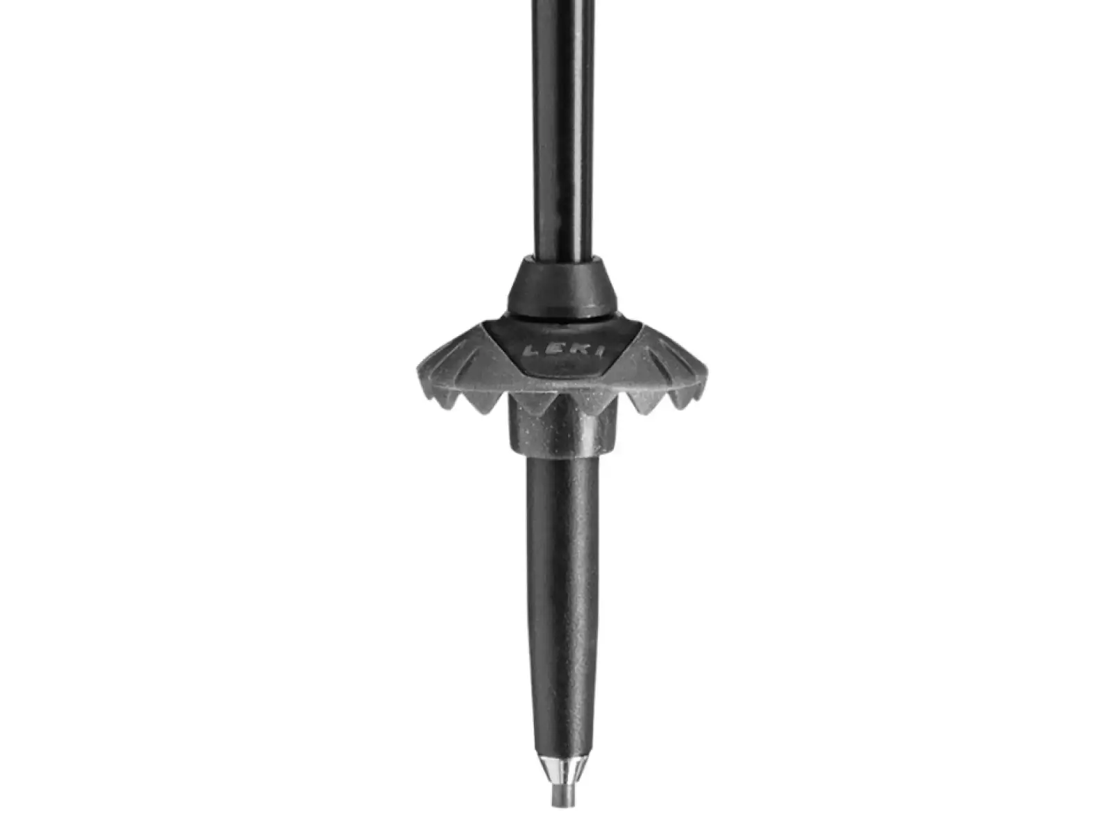 Leki Detect S Vario alpine poles Warm Grey Light/Warm Grey Dark/Black