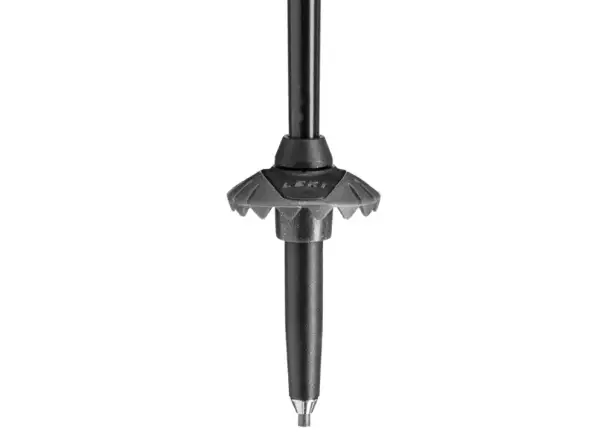 Leki Detect S Vario alpine poles Warm Grey Light/Warm Grey Dark/Black