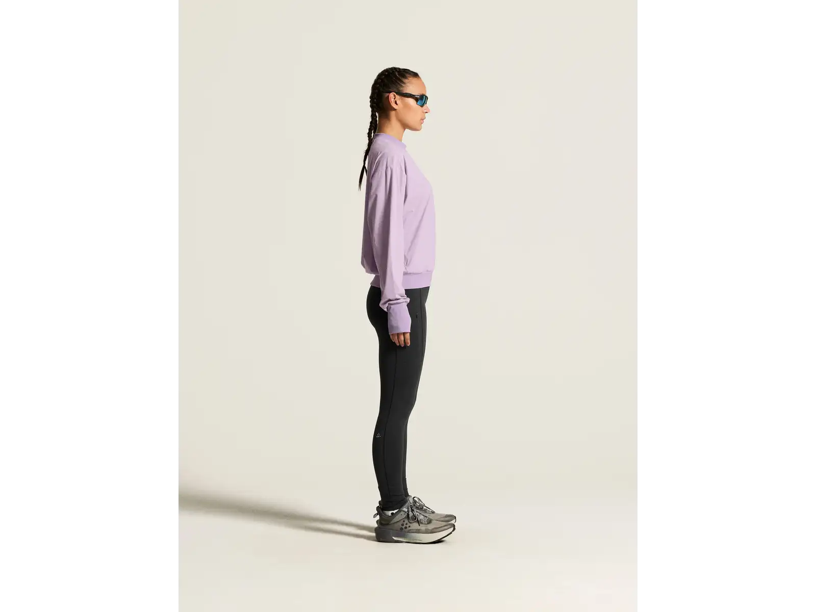 Craft Hypervent Wind Top women's long-sleeve T-shirt purple