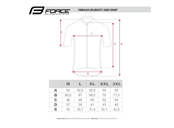 Force Sense unisex jersey short sleeve black