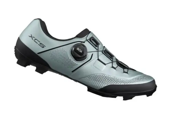 Shimano SH-XC503 men's MTB shoes light blue