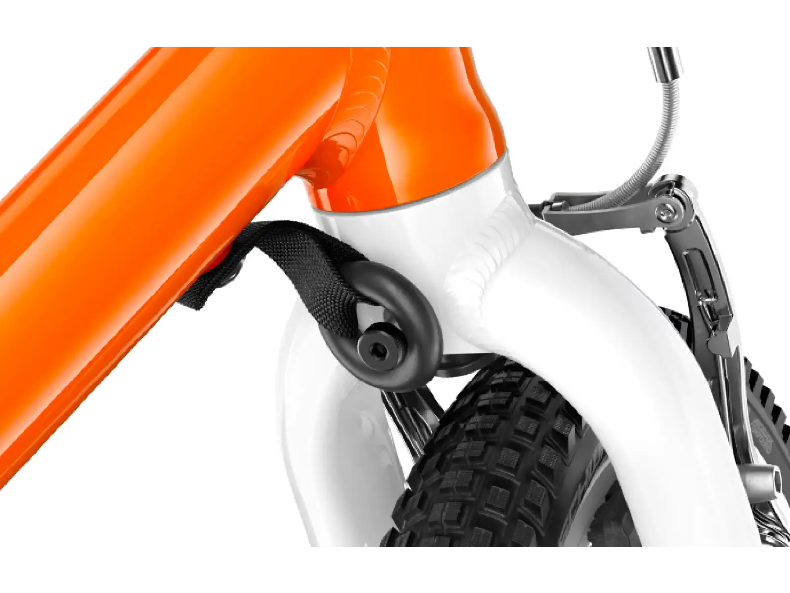 Woom 1 Plus children's balance bike 14" Flame Orange