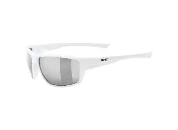 Uvex Sportstyle 230 glasses White Mat/Litemirror Silver