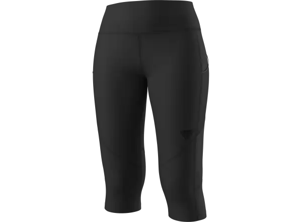 Dynafit Alpine 3/4 women's running leggings Black Out