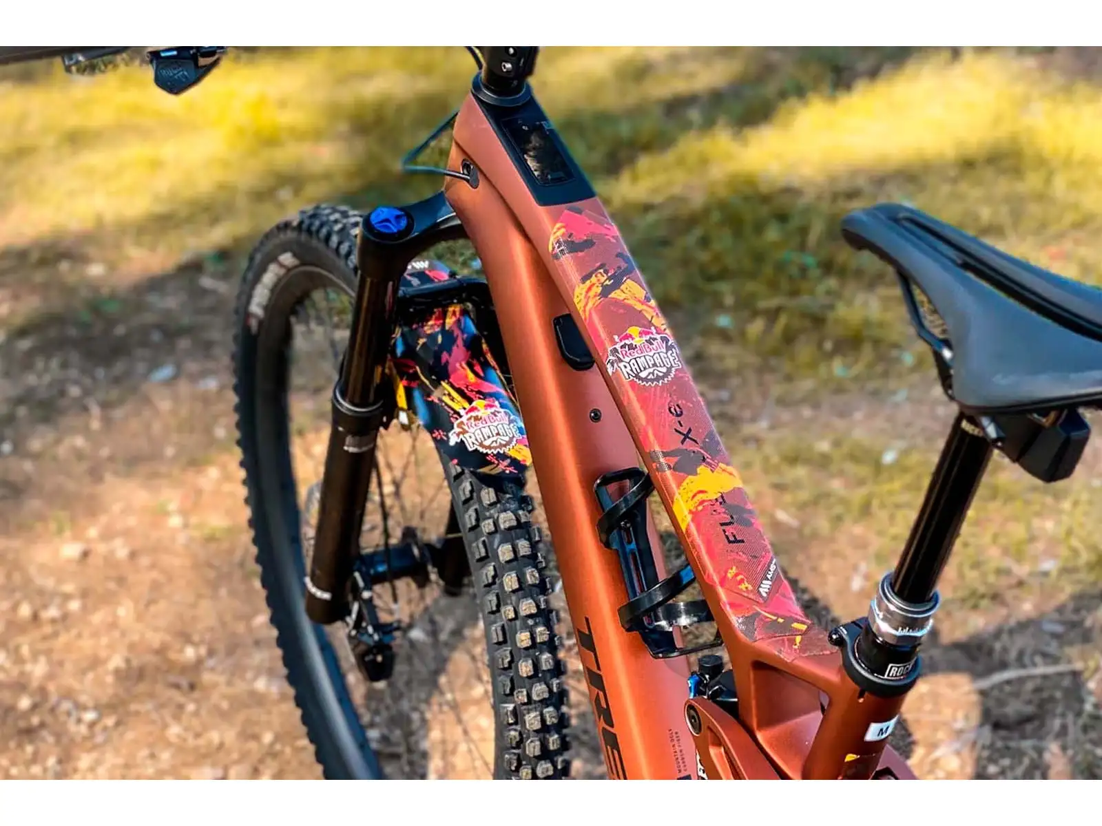 All Mountain Style frame protection decals Extra RedBull Rampage Red/Yellow