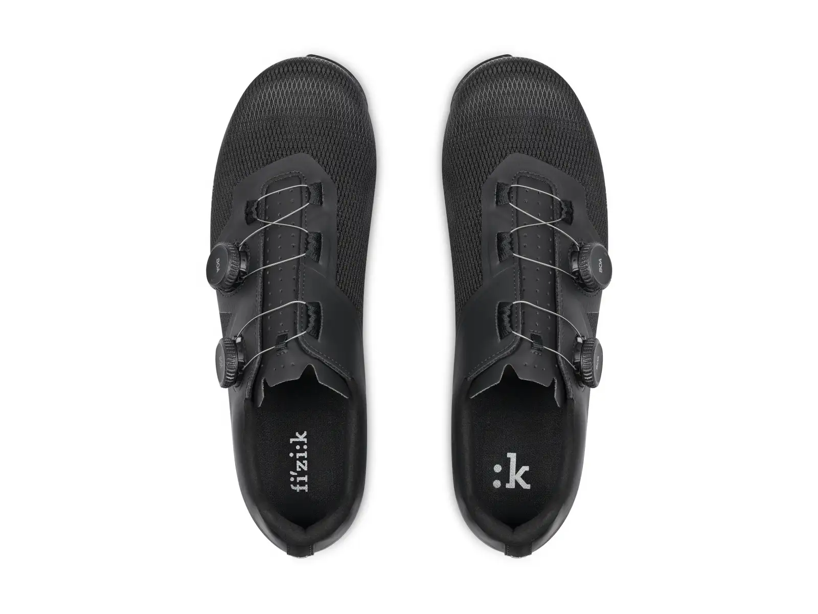 Fizik Tempo Lyra road cycling shoes Coal Black/Black