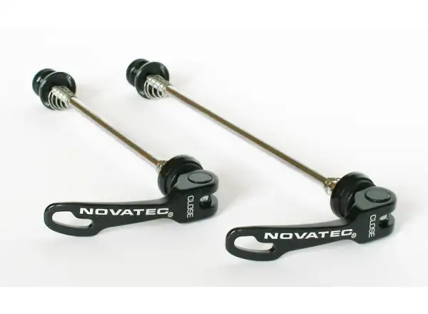 Novatec QR249 F+R Quick Release Set Black