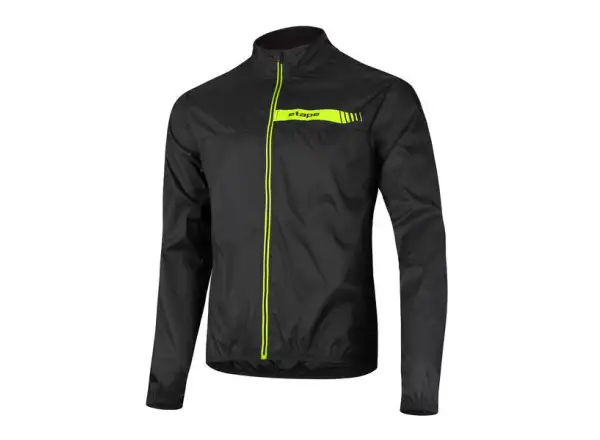 Etape Bora 2.0 men's windbreaker black/yellow fluo