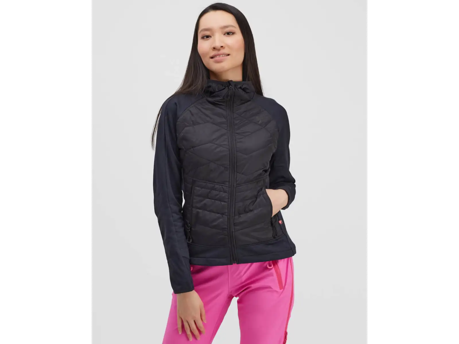 Silvini Divera women's insulated sweatshirt Black