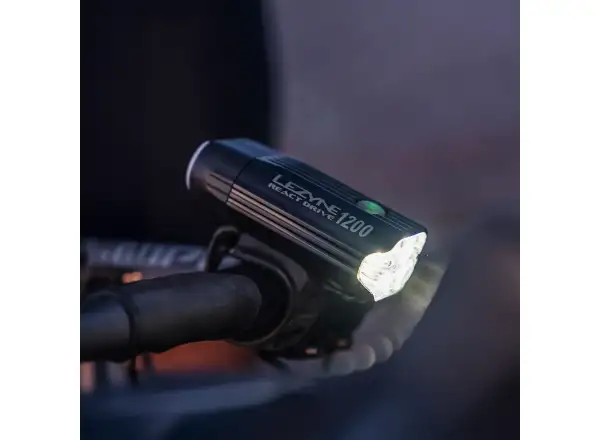 Lezyne React Drive Front front light Matte Black