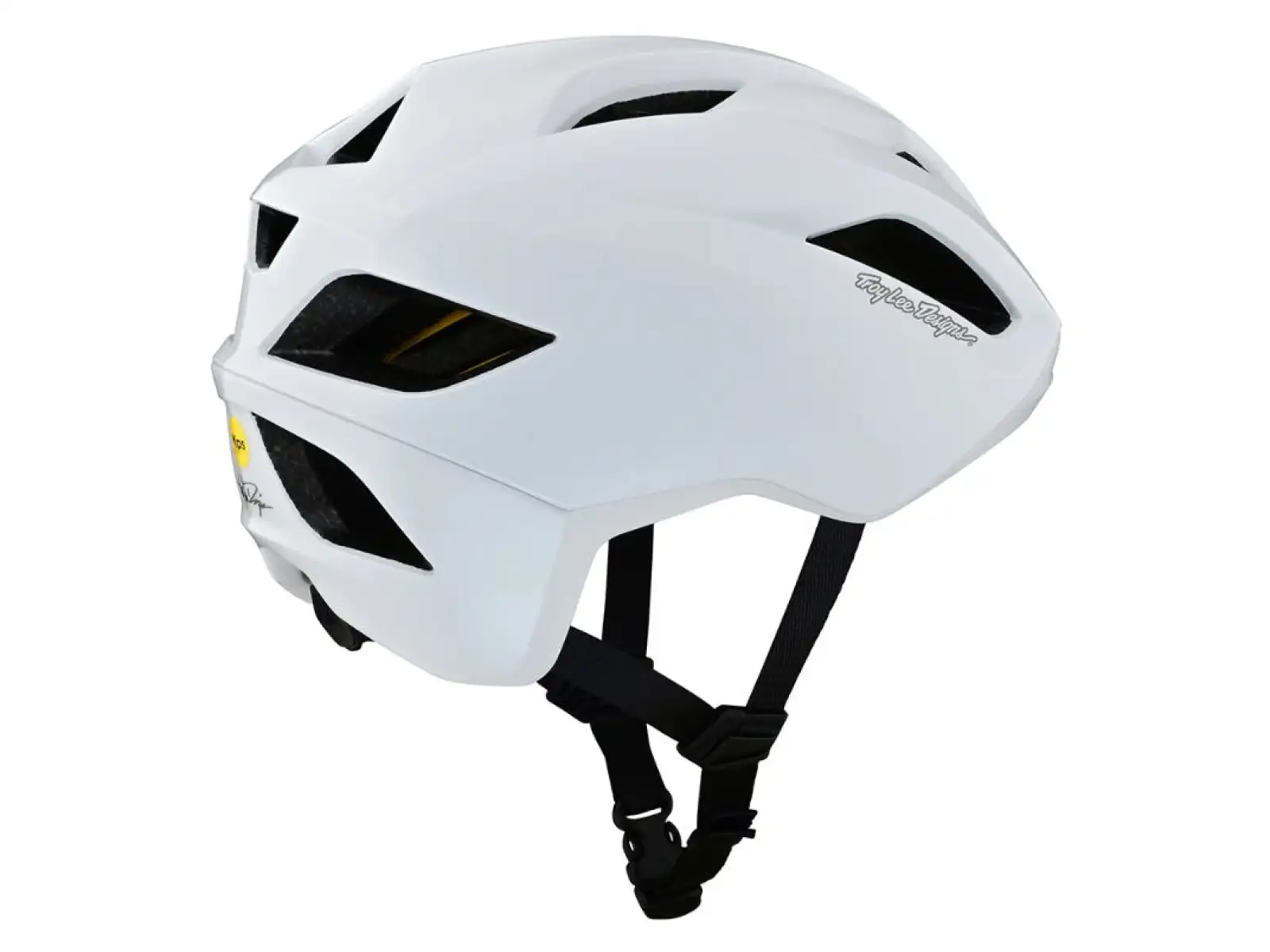 Troy Lee Designs Grail Mips Badge helmet Orbit White