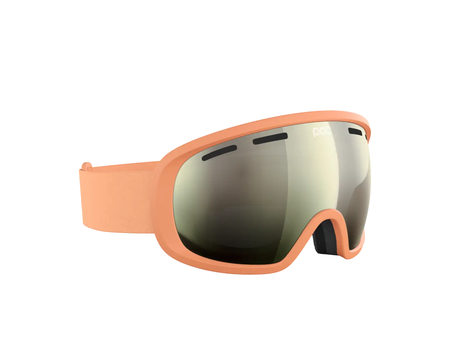 POC Fovea ski goggles Apricot Sunstone/Partly Sunny Ivory