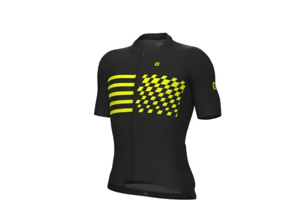 Alé PR-E Play men's jersey short sleeve Black