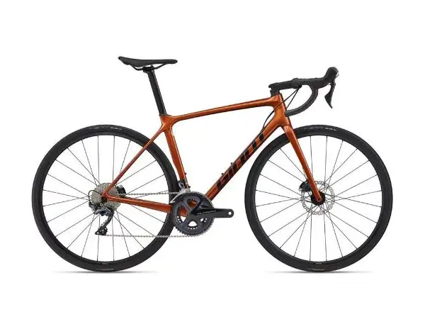 Giant TCR Advanced 1 road bike Amber Glow