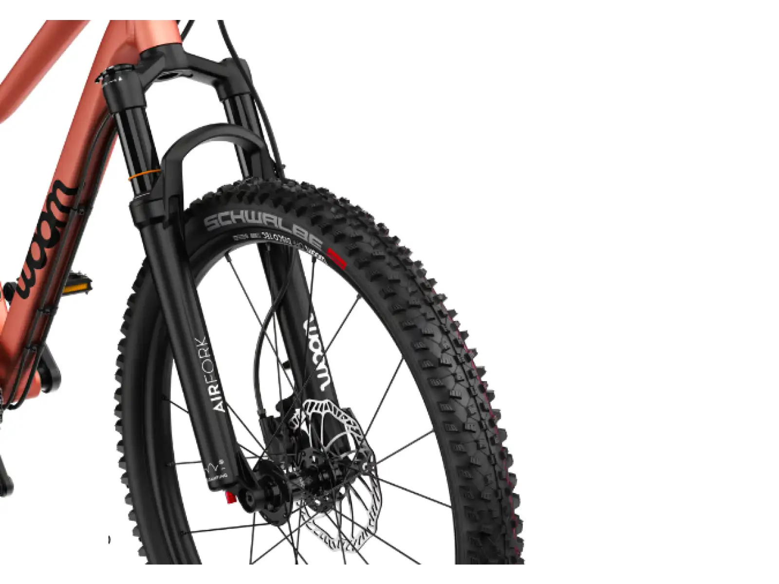 Woom 6 OFF Air kids bike 26" Copper