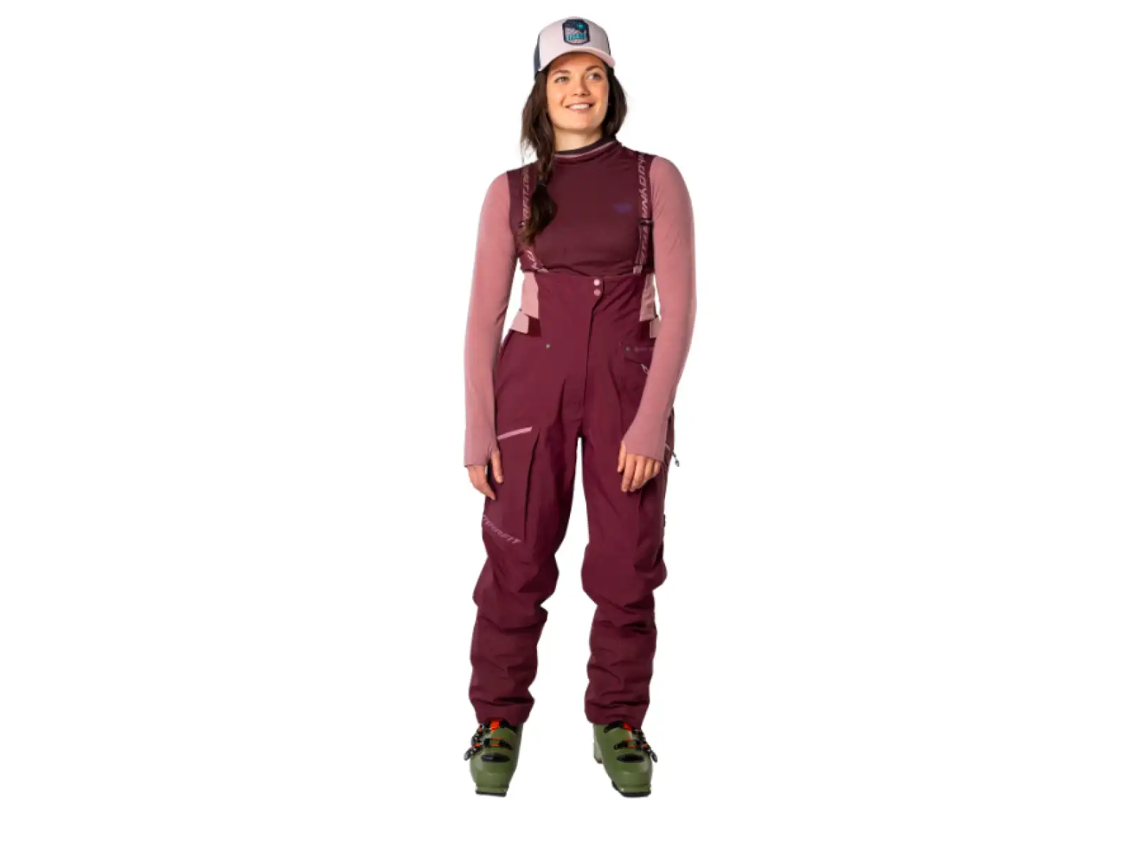 Dynafit Tigard Gore-Tex women's pants Burgundy