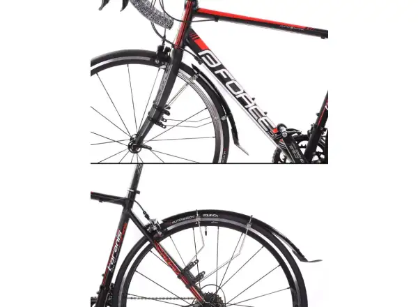 Force Win42 Aluflex road fenders black