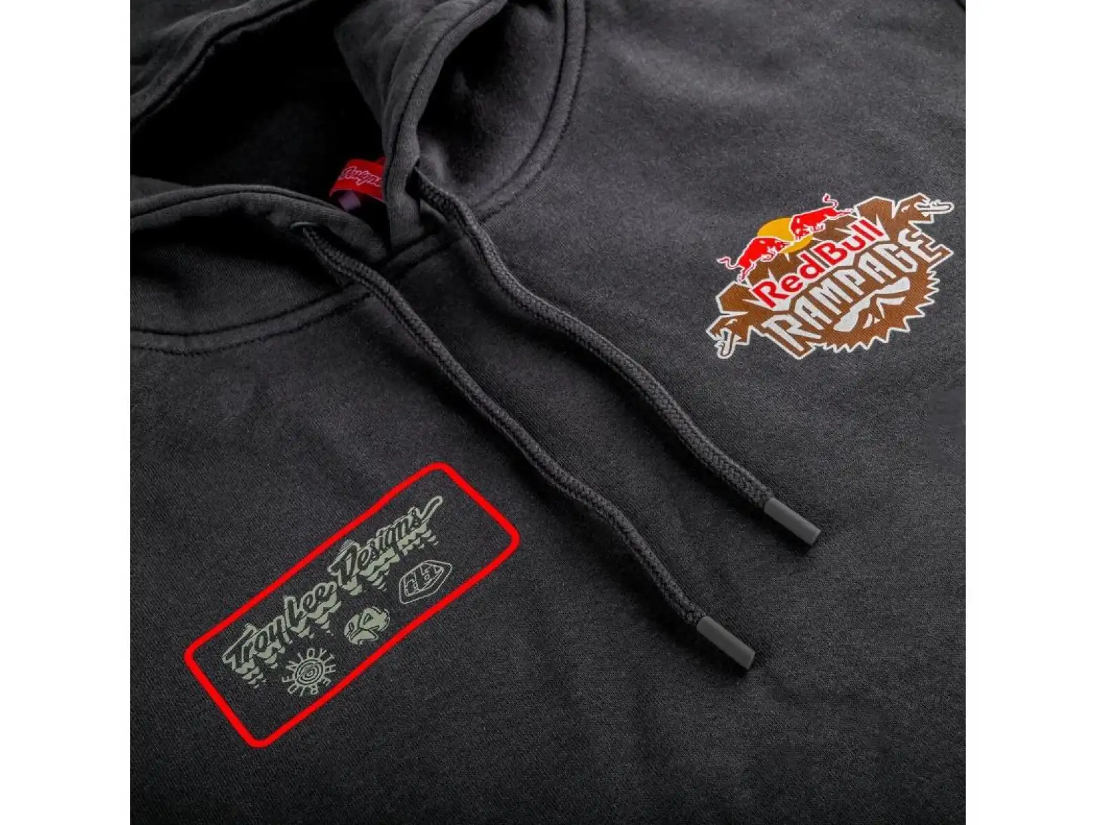 Troy Lee Designs x Red Bull Rampage Altered Reality men's hoodie Coal