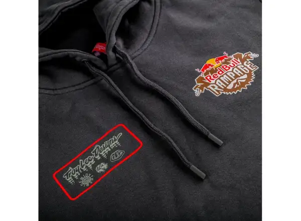 Troy Lee Designs x Red Bull Rampage Altered Reality men's hoodie Coal