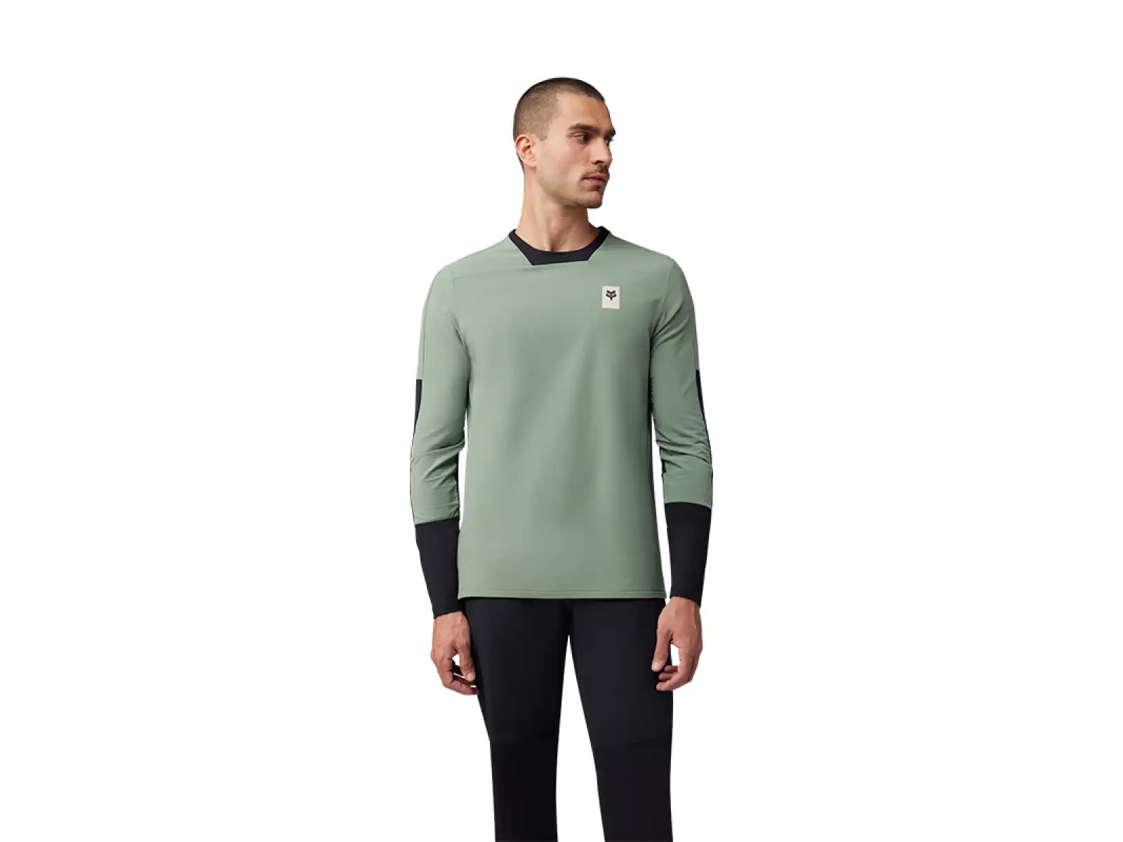 Fox Defend Thermal men's jersey long sleeve Moss