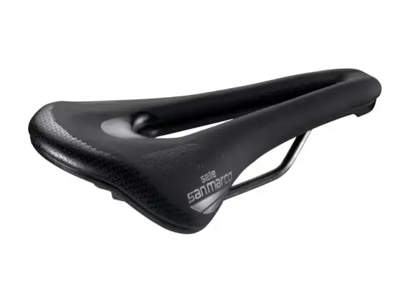 Selle San Marco Shortfit 2.0 Supercomfort Open-Fit Racing Narrow saddle Black