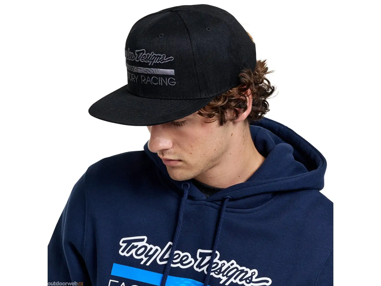 Troy Lee Designs Factory Racing cap Black/Gray