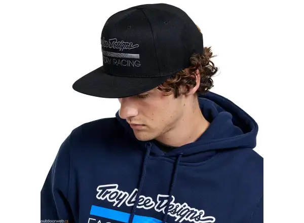Troy Lee Designs Factory Racing cap Black/Gray