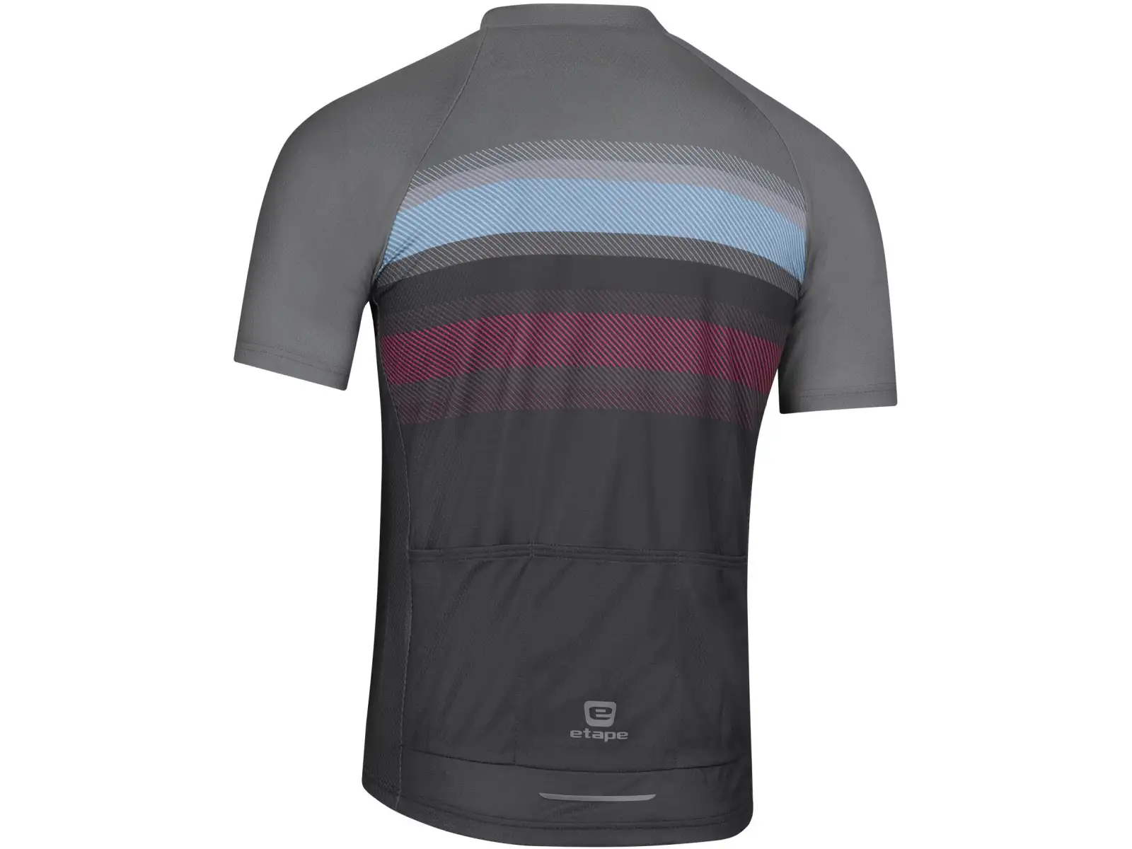 Etape Leader men's jersey short sleeve grey/anthracite