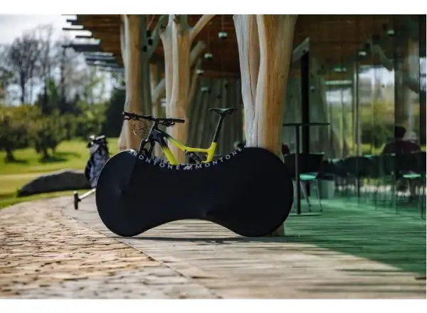 Montone bike mKayak 2.0 cover for indoor use black/yellow