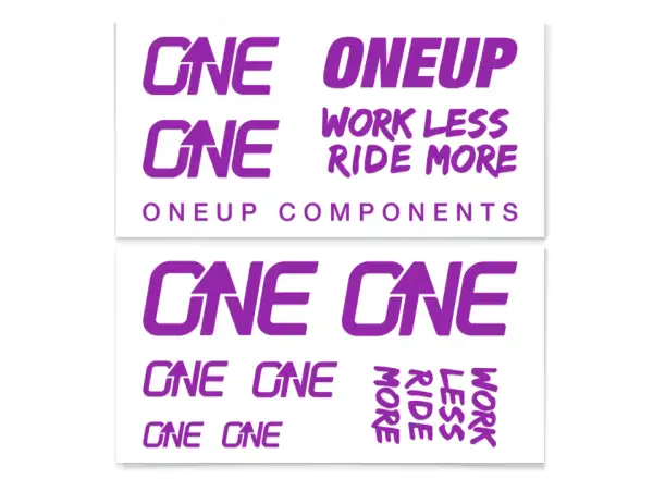 OneUp Decal Kit handlebar stickers