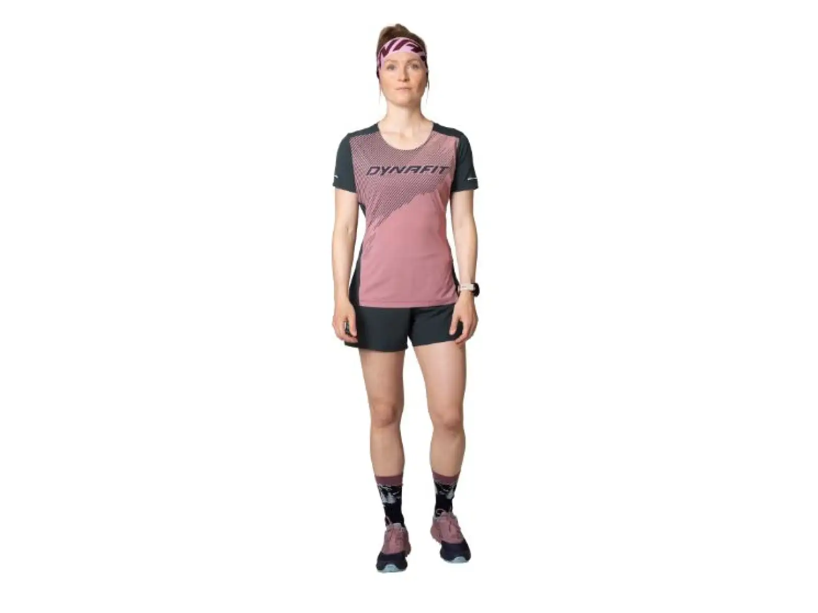 Dynafit Alpine 2 women's t-shirt short sleeve Mokarosa