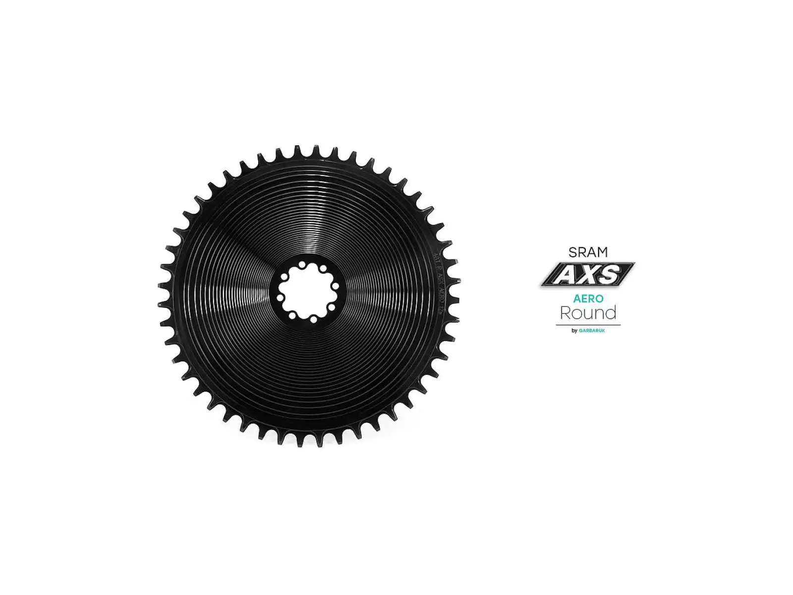 Garbaruk AXS Road/CX Aero chainring black