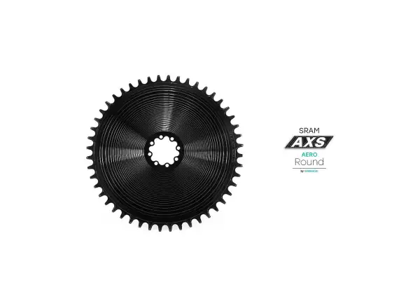 Garbaruk AXS Road/CX Aero chainring black