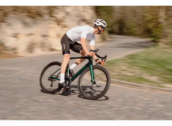 Isaac Meson Ultegra Di2 road bike Jade Green