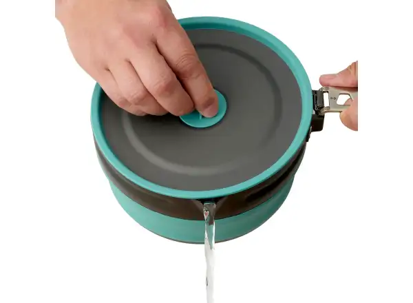 Sea to Summit Frontier Ultralight collapsible pot - 2.0L Aqua Sea