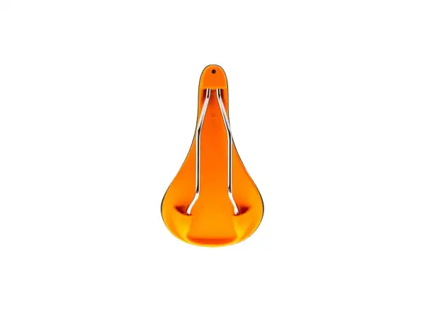 Peatys Monarch saddle TI-MX Rail / Nylon Base Mango