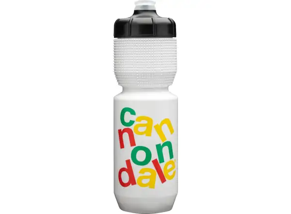 Cannondale Gripper Stacked bottle 0.75 l White/Yellow