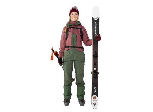 Dynafit Tigard 3L Stretch women's jacket Dark Rose