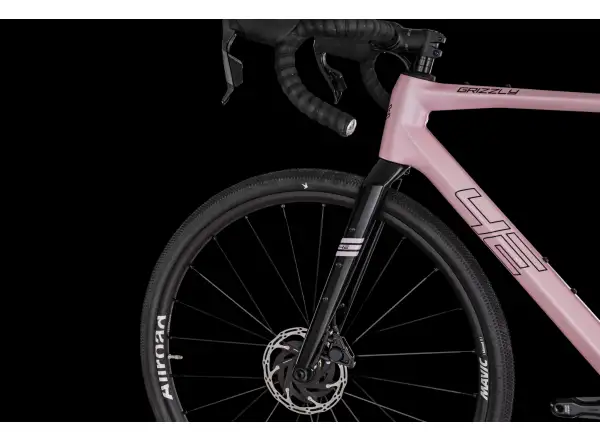 4Ever Grizzly AXS gravel bike Coral/Black