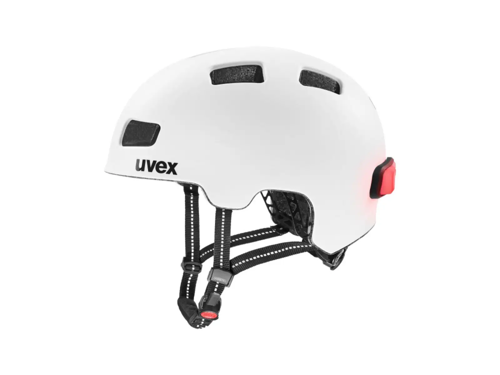 Uvex City 4 helmet Reflexx White Matt