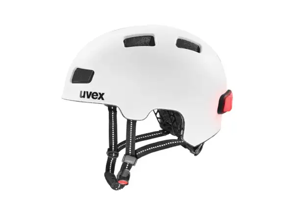 Uvex City 4 helmet Reflexx White Matt