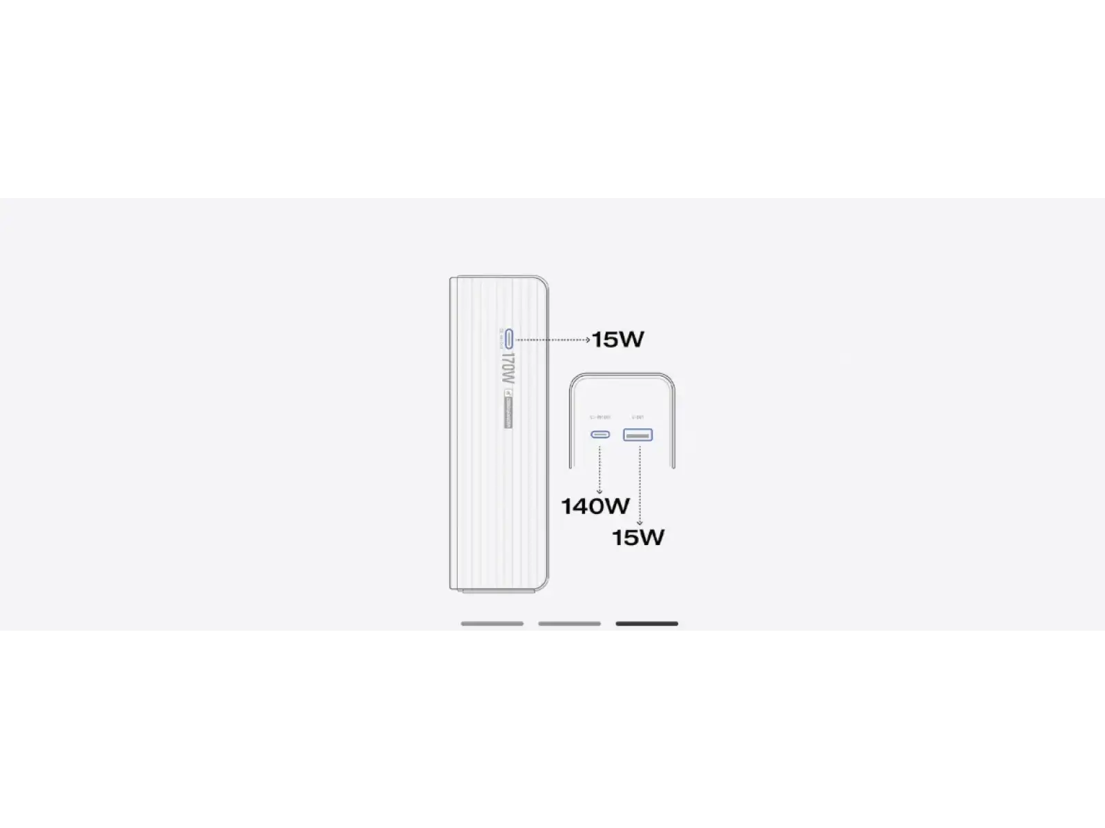 EcoFlow Rapid Power Bank (25000mAh,170W) - silver